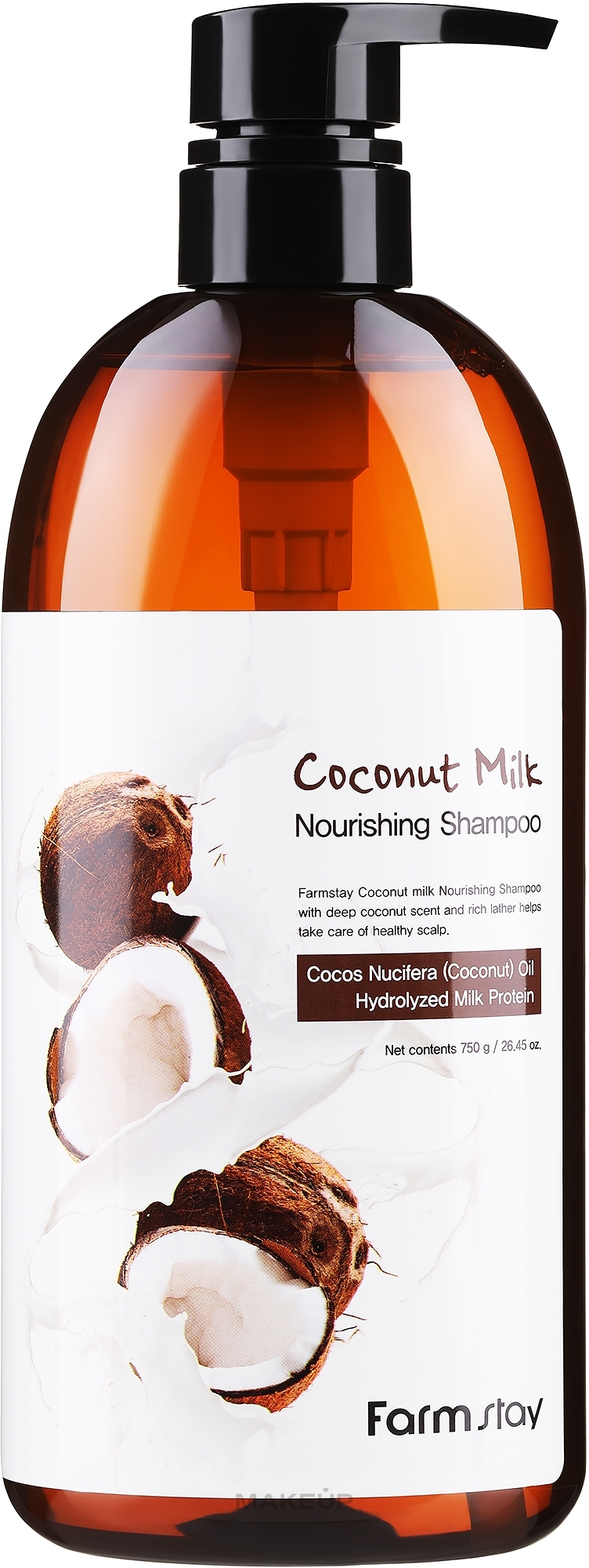 Shampoo - FarmStay Coconut Milk Nourishing Shampoo — Bild 750 ml