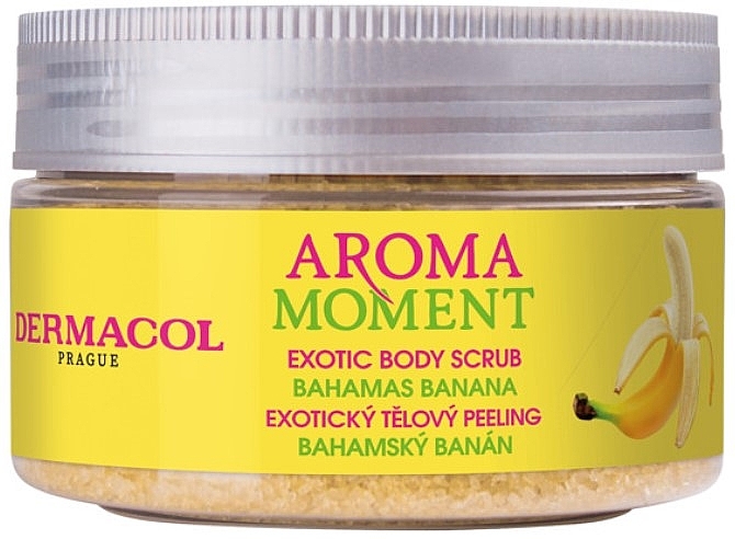 Bananen-Körperpeeling - Dermacol Aroma Moment Exotic Body Scrub Bahamas Banana — Bild N1