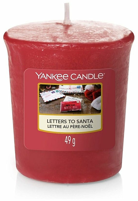 Duftkerze Letters to Santa - Yankee Candle Votive Letters to Santa — Bild N1