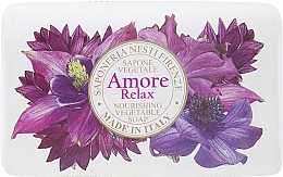 Düfte, Parfümerie und Kosmetik Pflegende Seife mit Lavendel-, Zitrus- und Bernsteinduft - Nesti Dante Amore Relax Nourishing Vegetable Soap
