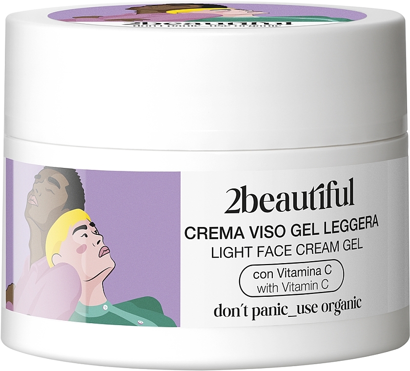 Leichtes Creme-Gel für das Gesicht - 2beautiful Forever Young Light Face Cream Gel  — Bild N2