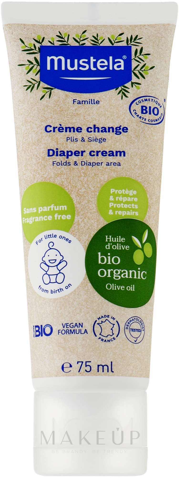 Windelcreme - Mustela Famille Diaper Cream — Bild 75 ml