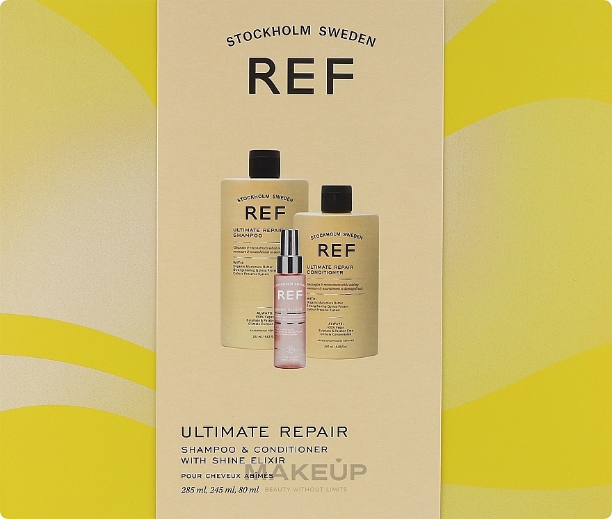 Set - REF Ultimate Repair Gift Box (shm/285ml + cond/245ml + elixir/80ml) — Bild N1