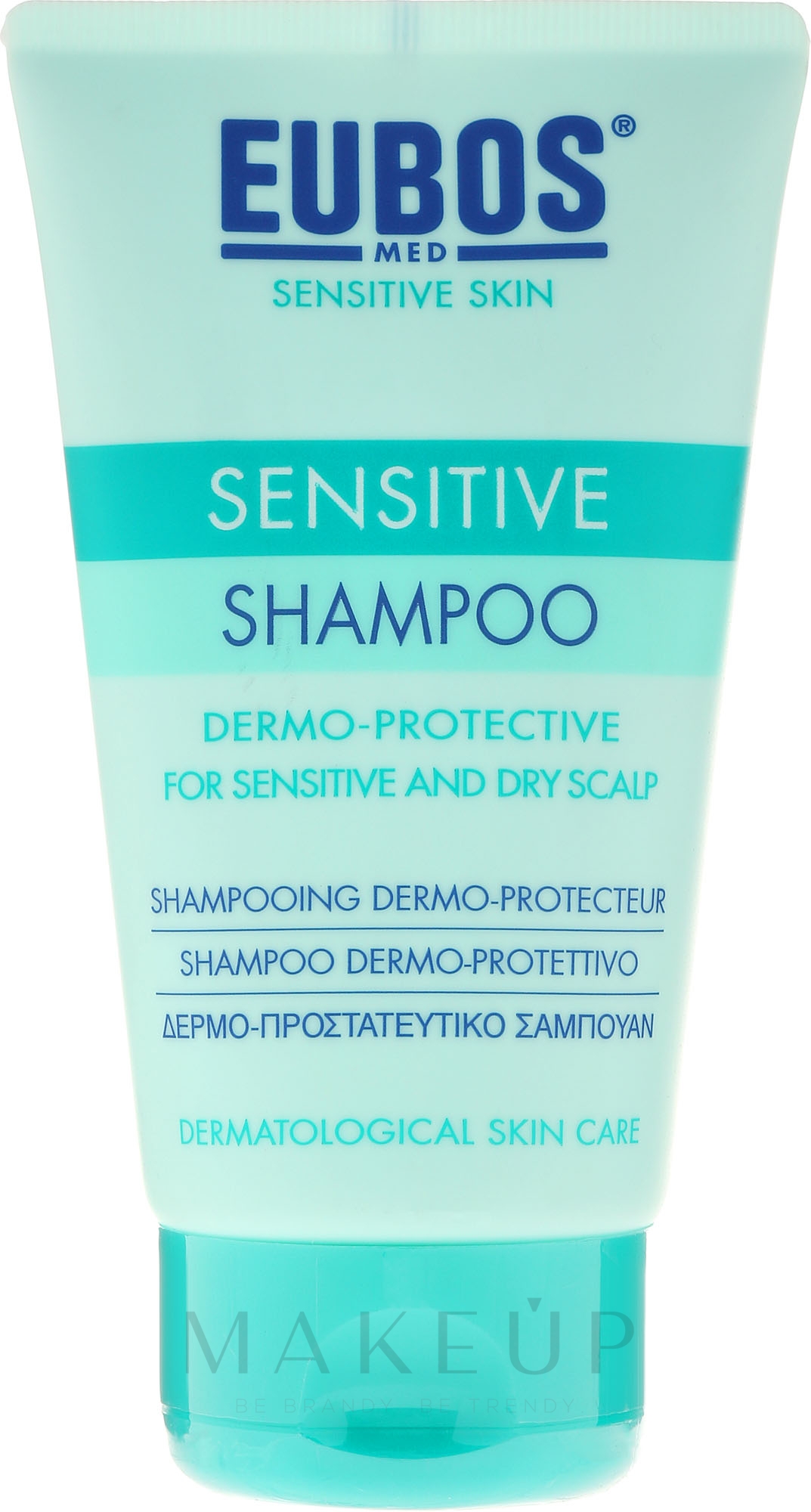 Pflegeshampoo für sensitive und trockene Kopfhaut - Eubos Med Sensitive Shampoo — Bild 150 ml