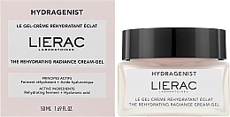 Feuchtigkeitsspendendes Gesichtscreme-Gel - Lierac Hydragenist The Rehydrating Radiance Cream-Gel — Bild N2