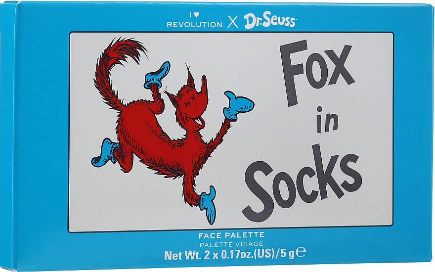 Konturpalette für das Gesicht - I Heart Revolution Dr. Seuss Fox in Sox Face Palette — Bild N2