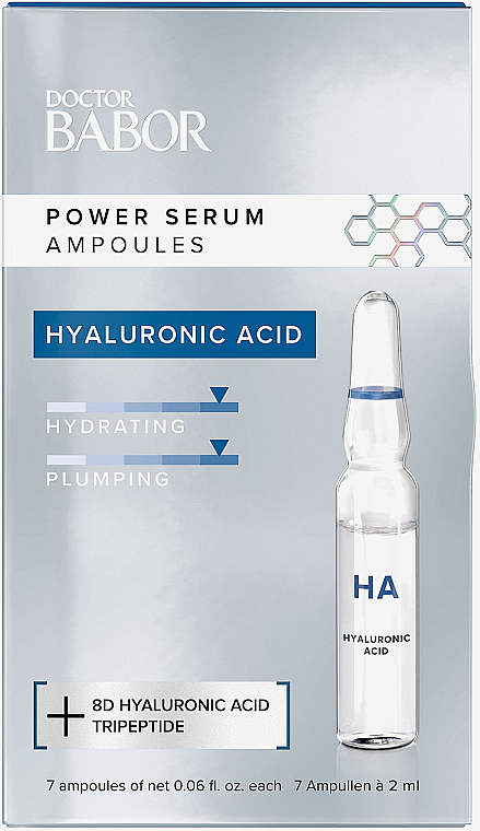 Ampullen mit Hyaluronsäure - Doctor Babor Power Serum Ampoules Hyaluronic Acid — Bild N4