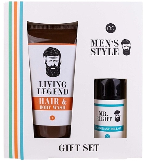 Set - Accentra Men's Style Gift Set (h/b/wash/200ml + deo/50ml) — Bild N1