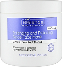 Düfte, Parfümerie und Kosmetik Balancierende Gesichtsmaske mit Algen - Bielenda Professional Balancing & Protecting Algae Face Mask