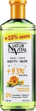 Düfte, Parfümerie und Kosmetik Feuchtigkeitsspendendes hypoallergenes Shampoo mit Ringelblumenextrakt - Natur Vital Happy Hair Moisturising Shampoo