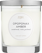 Düfte, Parfümerie und Kosmetik Kobo Opoponax Amber - Duftkerze