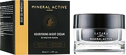 Düfte, Parfümerie und Kosmetik Nährende Nachtcreme - Satara Mineral Active Nourishing Night Cream
