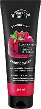Düfte, Parfümerie und Kosmetik Duschcreme-Gel Beerendessert - Energy of Vitamins Cream Shower Gel Berry Dessert