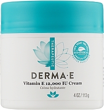 Düfte, Parfümerie und Kosmetik Feuchtigkeitscreme mit Vitamin E Derma E - Therapeutic Topicals Vitamin E 12 000 IU Cream
