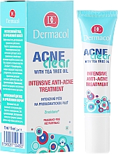 Düfte, Parfümerie und Kosmetik Intensive Anti-Akne-Behandlung mit Teebaumöl - Dermacol Acneclear Intensive Anti-Acne Treatment