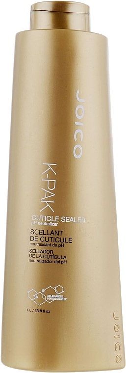 Versiegelnde Tiefenpflege für coloriertes und chemisch behandeltes Haar mit niedrigem pH-Wert - Joico K-Pak Cuticle Sealer — Foto N1