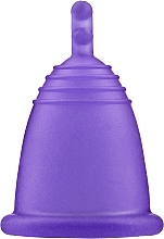 Düfte, Parfümerie und Kosmetik Menstruationstasse Größe S violett - MeLuna Sport Menstrual Cup Stem