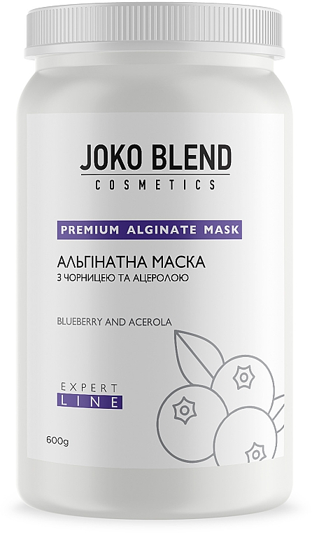 Alginatmaske mit Heidelbeeren und Acerola - Joko Blend Premium Alginate Mask — Bild N7