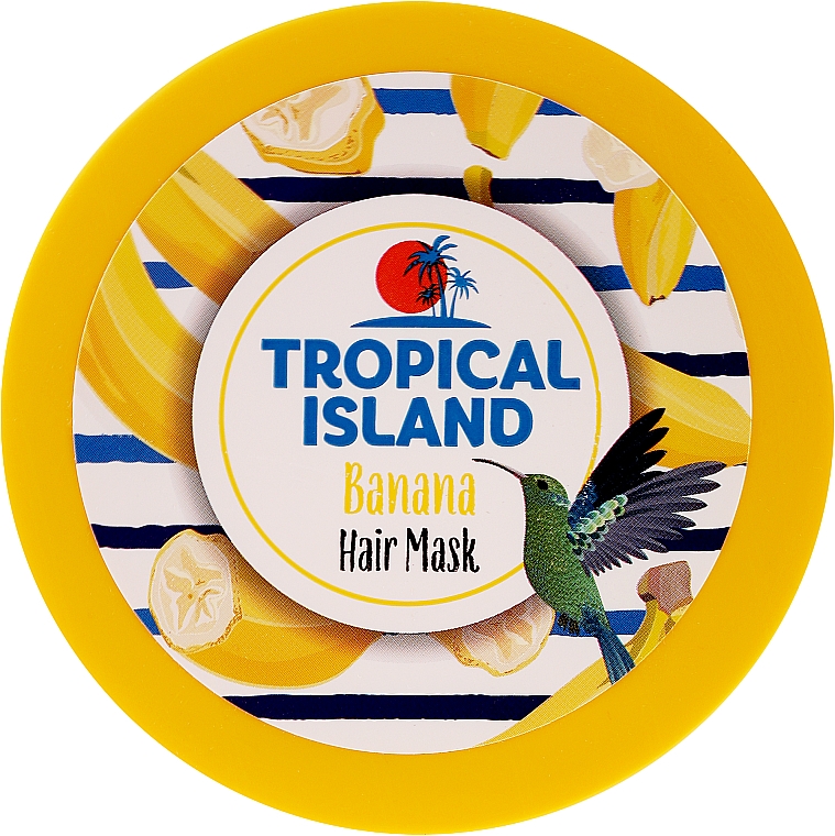 Pflegende Haarmaske mit Banane - Marion Tropical Island Banana Hair Mask