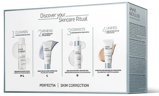 Set, 4 Produkte - Anne Moller Perfectia Super Anti-spot Serum Case — Bild N2