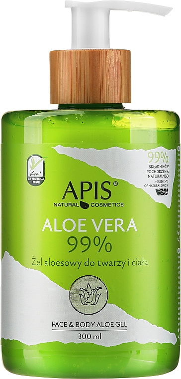 Aloe Vera-Gel für Gesicht und Körper - Apis Professiona Face & Body Aloe Gel — Foto N1