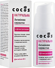 Düfte, Parfümerie und Kosmetik Anti-Aging Gesichtsserum mit Phytoöstrogenen 40+ - Cocos