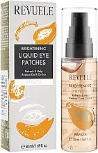 Augenpatches mit Papaya - Revuele Brightening Liquid Eye Patches Papaya — Bild N2