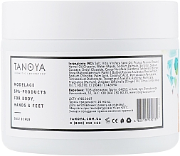 Salz-Peeling für Hände und Körper - Tanoya Modelazh — Bild N2