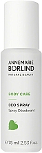 Düfte, Parfümerie und Kosmetik Deospray - Annemarie Borlind Body Care Deo Spray