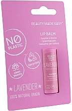 Lippenbalsam Lavendel - Beauty Made Easy Paper Tube Lip Balm Lavender — Bild N1