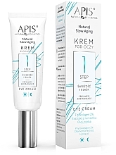 Augencreme - APIS Professional Natural Slow Aging Step 1 Freshness And Radiance Eye Cream — Bild N1