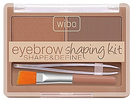 Düfte, Parfümerie und Kosmetik Augenbrauenpflegeset - Wibo Eyebrow Shaping Kit