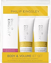 Haarpflegeset - Philip Kingsley Body & Volume Jet Set (Haarshampoo 75ml + Conditioner 75ml + Maske 75ml) — Bild N1