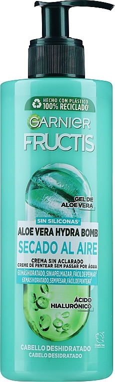 Feuchtigkeitsspendende Haarcreme ohne Ausspülen mit Aloe Vera - Garnier Fructis Aloe Air-Dry Cream — Foto N3
