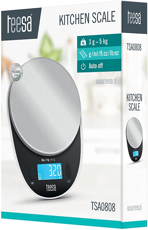 Küchenwaage - Teesa Kitchen Scales TSA0808 — Bild N2