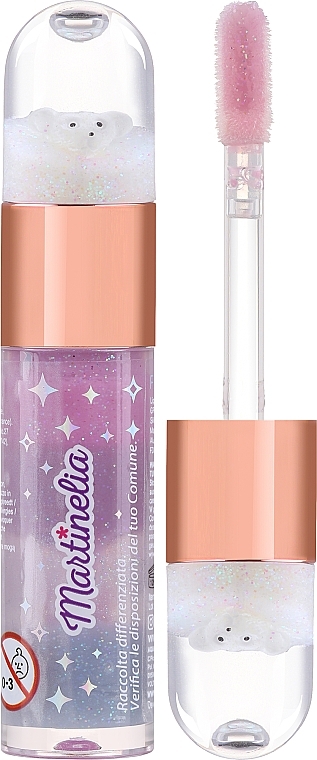 Lipgloss Traube - Martinelia Lip Gloss Bear Glitter Effect — Bild N1