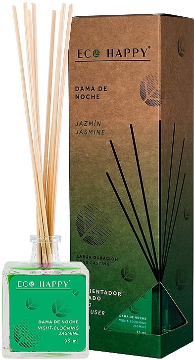 Aroma-Diffusor Lady of the Night - Eco Happy Tropical Mango Reed Diffuser  — Bild N1