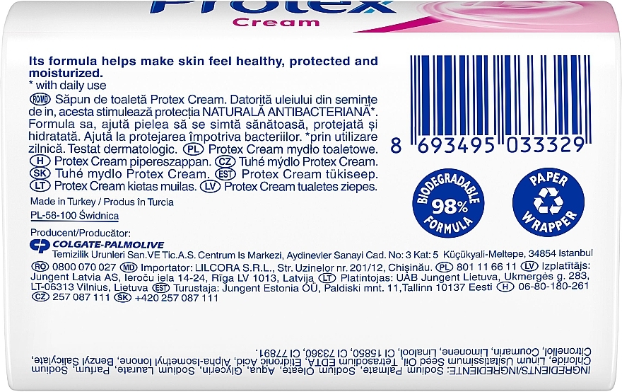 Antibakterielle Seife - Protex Cream Bar Soap — Foto N2