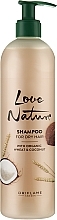 Shampoo mit Bio-Weizen- und Kokosöl für trockenes Haar - Oriflame Love Nature Organic Wheat & Coconut Shampoo — Bild N1