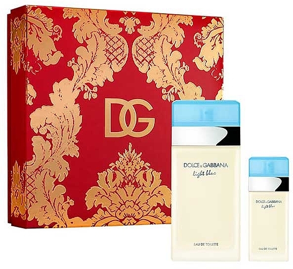 Dolce & Gabbana Light Blue - Duftset (Eau de Toilette 200 ml + Eau de Toilette 25 ml)  — Bild N1