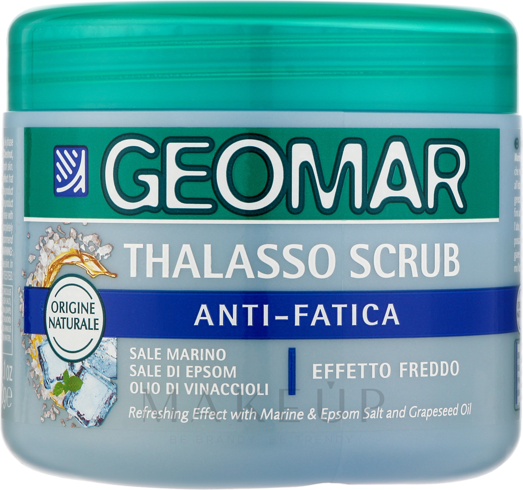 Thalasso-Körperpeeling gegen müde Haut - Geomar Thalasso Scrub Anti-Fatique — Bild 600 g
