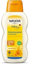 Düfte, Parfümerie und Kosmetik Pflegende und beruhigende Badelotion für Babys und Kinder mit Ringelblume - Weleda Calendula-Bad