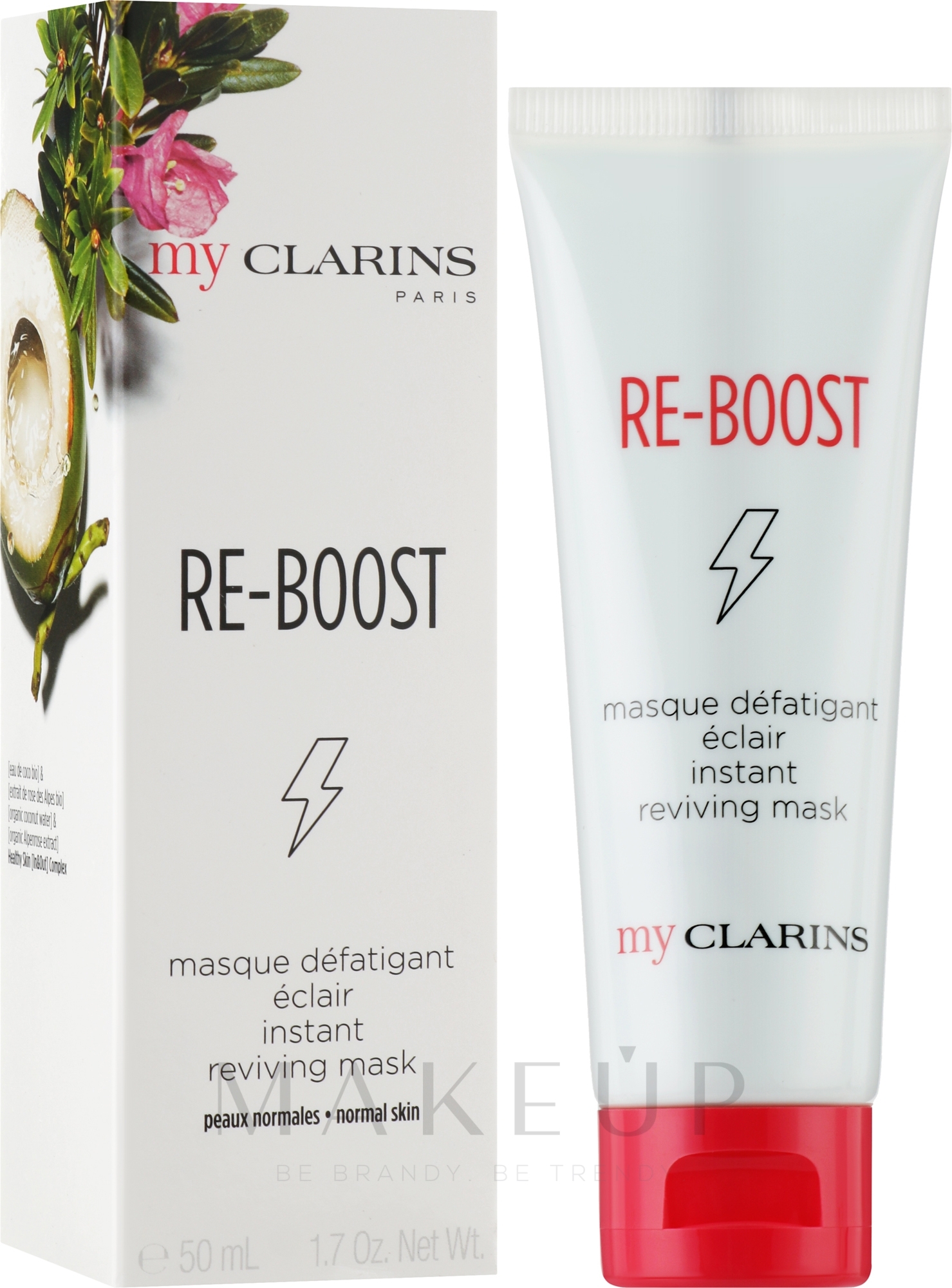 Gesichtsmaske - Clarins My Clarins Re-Boost Instant Reviving Mask — Bild 50 ml