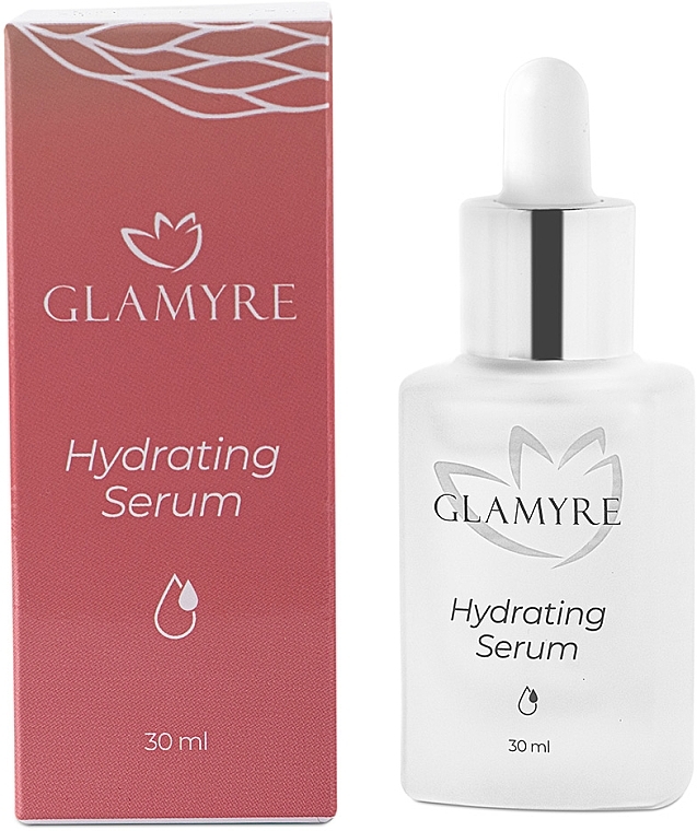 Feuchtigkeitsspendendes Gesichtsserum - Glamyre Hydrating Serum — Bild N1