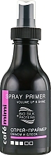 Düfte, Parfümerie und Kosmetik Haarspray-Primer für mehr Volumen und Glanz - Cafe Mimi Spray Primer Volume Up & Shine