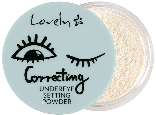 Augenpuder - Lovely Under Eye Correcting Setting Powder — Bild N2