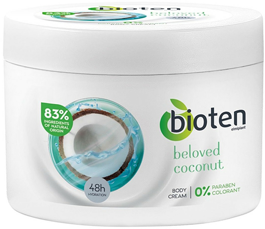 Feuchtigkeitsspendende Körpercreme mit Kokosnuss - Bioten Beloved Coconut Body Cream — Bild N1