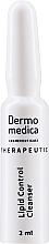 Reinigungsöl mit Vitamin E und Lavendelöl - Dermomedica Therapeutic Lipid Control Cleanser (Probe)  — Bild N1