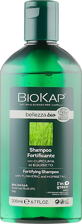 Stärkendes Shampoo - BiosLine BioKap Fortifying Shampoo — Bild N2