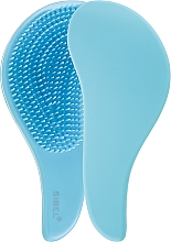 Düfte, Parfümerie und Kosmetik Haarbürste flauschiges und langes Haar blau - Sibel D-Meli-Melo Detangling Brush